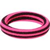 Whakano 100 elastici per capelli da donna, 4,3 cm, senza cuciture, elastici, per coda di cavallo, in nylon, spandex, per capelli, per donne, ragazze, uso quotidiano, rosso e rosa