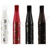 TgoBeauty 6 pezzi Matita per sopracciglia staccabile, matita per sopracciglia impermeabile, microblading, tinta per tatuaggio, trucco per sopracciglia naturale a lunga durata, trucco permanente (Rosso)