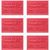 Natura Collection Piccolo Stock 6 (sei) pezzi Saponetta di Marsiglia 125g Profumazione Fragola 6 pz x 125g