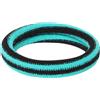 Whakano 100 elastici per capelli da donna, 4,3 cm, senza cuciture, elastici, per coda di cavallo, in nylon, spandex, per capelli, per donne, ragazze, uso quotidiano, colore: verde e nero