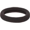 Whakano 100 elastici per capelli da donna, 4,3 cm, senza cuciture, elastici, per coda di cavallo, in nylon, spandex, per capelli, per donne, ragazze, uso quotidiano, grigio A