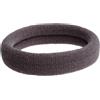 Whakano 100 elastici per capelli da donna, 4,3 cm, senza cuciture, elastici, per coda di cavallo, in nylon, spandex, per capelli, per donne, ragazze, uso quotidiano, colore grigio rosso