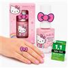Mevsim Store Hello Kitty Smalto Unghie Bambina a Base d'Acqua - Smalto Bambini Non Tossico Peel Off, Facile da Rimuovere Senza Acetone, Trucco e Manicure Unghie, Idea Regalo con Anello - 9 ml