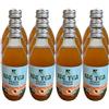 AKIFYEV BIO Ice Tea Peach 12 x 330 ml | Premium Organic Ice Tea in Glass Bottles | Cold Brew + Nitrogen Flush | Natural, Vegan & Allergen-Free Refresh