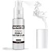 Holamdo Glitter Commestibile Spray Bianco, con Polvere Scintillante, 20g Coloranti Alimentari - Decorazioni Torte, Cocktail, Bevande, Caramelle, Glassa, Macarons, Dolci per Glitter Alimentare Comestibile