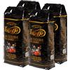 Lucaffé Lucaffè - Caffè in Grani Mr. Exclusive 100% Arabica 4 confezioni da 1 Kg | Caffè in Chicchi Interi da macinare per Espresso | Tostatura Media | Gusto Dolce e Cremoso | Aroma Intenso e Avvolgente
