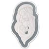Sacra Famiglia Classica Grigio Bongelli Preziosi - Capoletto Moderno in Marmorino 35x50 cm
