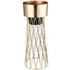 Cache-pot Piccolo in Metallo Dorato - Vaso Design Elegante per Interni | L'Oca Nera