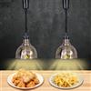 BOVDC Lampade Riscaldanti Cucina, Lampada Riscaldante per Alimenti Regolabile, Sospeso Lampada Scaldavivande Ristorante, 250W Lampade Scaldavivande Cucina, Ristoranti, Hotel(A-25cm,2 Pezzi)