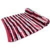 Arte Tappeti LOOP Tappeto Bagno, Camera da Letto, Antiscivolo, Lavabile e Assorbente, Morbido (50x80cm, Red)