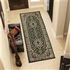 TAPISO Atlas Tappeto Passatoia Camera Corridoio Salotto Soggiorno Tradizionale Beige Verde Classico Orientale 80 x 300 cm