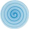 Generico Memento Table Set 6 piatti Dessert 21 cm in ceramica Made in Italy, dipinti a mano (Turchese, Dessert)
