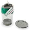 Fackelmann Chefkoch incontra Fackelmann Affettatrice a spirale in ABS e acciaio inox, 13 x Ø 9 cm, per spirali larghe, sottili e piccole, con coperchio e fondo rimovibile, verde/grigio