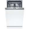 Bosch SPV4HMX13E - Lavastoviglie da Incasso slim 45 cm a Scomparsa Totale 10 Coperti Classe Energetica D