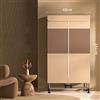 YXBDD Asciugabiti,Asciugabiti,Asciugatrice portatile elettrica 1500W Riscaldata Lavanderia Stendibiancheria Macchina Grande Capacità 15kg Doppio Strato Asciugatrice Efficiente Energetica