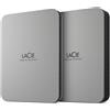 LaCie Mobile Drive (2022) disco rigido esterno 2 TB Argento