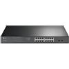 TP-Link TL-SG1218MPE Gestito L2 Gigabit Ethernet (10/100/1000) Supporto Power over Ethernet (PoE) 1U Nero