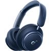 Anker Space Q45 Cuffie Con cavo e senza cavo A Padiglione Musica e Chiamate USB tipo-C Bluetooth Blu