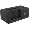 ICY BOX IB-2924MSCL-C31 docking station per unità di archiviazione USB 3.2 Gen 2 (3.1 Gen 2) Type-C Nero