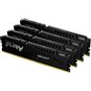 Kingston Technology FURY Beast 128 GB 5200 MT/s DDR5 CL40 DIMM (Kit da 4) Black XMP