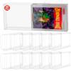 Vlammende 20 custodie protettive in plastica trasparente per cartucce Atari 2600 7800