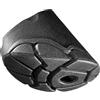 LEKI Smart Tip 2 Pad Tampone, Nero, One Size