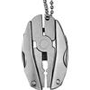 Ebilun Outdoor mini strumento portachiavi tartaruga pinza multifunzione pieghevole per pesca, caccia, campeggio, sopravvivenza e hiking