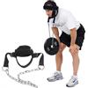 Patifirst Allenamento Collo Imbracatura Testa, Cinghia Per Allenare Il Collo, Fascia Per Allenamento Del Collo, Regolabile Head Harness Attacco, Supporto Allenamento Collo pesis Per Sollevamento pesis Fitness