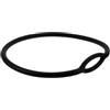 AMUSLESUR Anello di Sicurezza in Silicone Nero per Erogatore Subacqueo 18 CM Supporto Affidabile per Secondo Stadio Accessorio per Immersioni Subacquee Professionali
