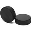 Brrnoo Esercizio Hockey Pucks, Hockey Puck Senior, Ghiaccio Pucks in gomma piena per hockey su ghiaccio, per esercizi interni e allenamento classico, cuscino in gomma per sollevare mobili o anche come