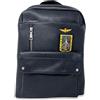 Aeronautica Militare zaino AM-475 Pilot multitasche,scomparto porta PC (BLUE), Taglia unica