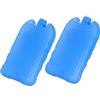 ABOOFAN 2 Pezzi Blocchi di Ghiaccio Riutilizzabili per Lunch Box e attività All'aperto, Borsa del Ghiaccio in PE Versatile e Resistente per Mantenere Freschi Cibi e Bevande
