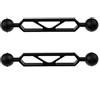 Fonowx 2 Pezzi Braccio Doppio Sfera Accessorio a Subacquea Estensione Alluminio Regolabile Leggero Resistente per Subacquei Immersioni