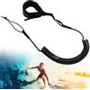 VGECEE Guinzaglio per Tavola da Surf Laccio Sicurezza SUP Corda per Tavola da Surf Leash SUP Kayak SUP Leash di Sicurezza da Surf per Stand Up Paddle Board Surfboard Kayak, Nero