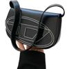 Gyios Borse Borsa A Tracolla Sottobraccio Argento - da Donna Chic per Lo Stile dal Giorno alla Notte, Piccola Moda con Design Manico Superiore-Nero