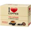 I LOVE COFFEE 300 Capsule I LOVE COFFEE Miscela Rossa Intenso e Cremoso come al Bar A Modo Mio