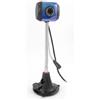 Ruilogod Blue Black Laptop Desktop 360 gradi rotante 10m pixel USB PC webcam