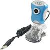 Ruilogod Blue Cancella PC Computer Regolabile MIC USB Camera webcam