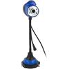 Ruilogod Collo flessibile 1.3 Mega Pixel USB 2.0 MIC 4 LED PC Camera webcam Blu Bianco Bianco