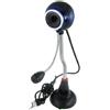 Ruilogod Microfono flessibile della videocamera Web della fotocamera del webcam USB 2.0 del collo per il computer portatile del PC