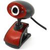Ruilogod Desktop 0.3m Pixels Video Clip Clip USB LED PC Webcam W MIC ROSSO