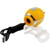 Ruilogod 640 * 480 colori CMOS Image Sensor PC USB MIC Webcam Giallo