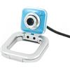 Ruilogod Desktop 1.3 Mega Pixel Skype MSN Rectangle PC Camera Webcam W MIC BLU