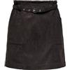 ONLY Onldiane Heidi Life - Gonna in Finta Pelle Scamosciata Otw, Mole, L