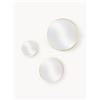 Westwing Collection Set di 3 specchi rotondi da parete Ida