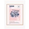 Any Image Stampa digitale incorniciata fatta a mano Sushi