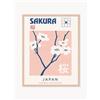 Any Image Stampa digitale incorniciata fatta a mano Sakura