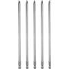 QUARKZMAN 5Pz #2 Punte Cacciavite Phillips PH2 1/4 Gambo Esagonale 8 (200mm) Lungo Acciaio S2 Magnetiche Inserti per Avvitatore per Cacciavite Elettrico Punte Trapano 0.236 (6mm) Asta