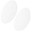 FONDOTIN Disco Diffusore per Paralume da Soffitto Rotondo 37,5 Cm in Acrilico 1 Mm, Pannello Diffusore di Luce LED Antiabbagliamento 2 Pezzi per Ufficio e Casa