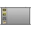 JOJIDE Telo per Proiettore, Schermo for proiettore a parete Tessuto riflettente grigio anti-luce resistente 60 84 100 120 pollici for home theater all'aperto(100 inch)